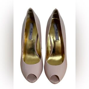 Ted Baker Nude Peep Toe Heels